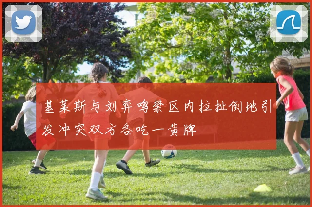 基莱斯与刘弈鸣禁区内拉扯倒地引发冲突双方各吃一黄牌