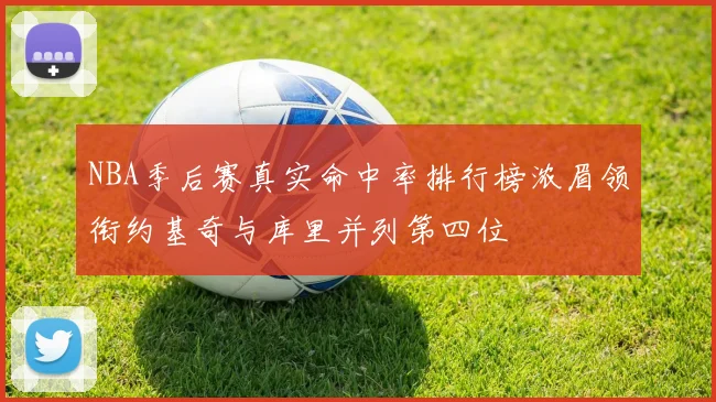 NBA季后赛真实命中率排行榜浓眉领衔约基奇与库里并列第四位